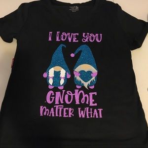 I love you GNOME matter what Womens tops/tees